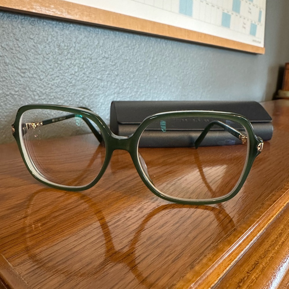 Warby Parker Alston Glasses Green